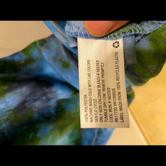 WILD FABLE TIE DYE MIDI SLIP DRESS - Picture 6 of 10